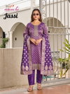 Jassi By Aanchi Shimmer Butti Online Kurti With Bottom Dupatta Wholesale